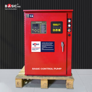 Tủ điều khiển 2 bơm 1 bơm điện chính 1 bơm bù áp 315 KW